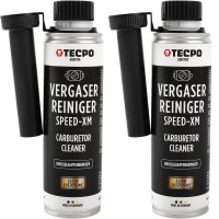 2x TECPO Vergaserreiniger ESTER Speed-XM Drosselkappen...