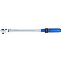 TECPO Drehmomentschlüssel (1/2") 40 - 220 Nm + Kraft-Schoneinsatz-Satz SW 17 mm 19 mm 21 mm