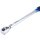 TECPO Drehmomentschlüssel (1/2") 40 - 220 Nm + Kraft-Schoneinsatz-Satz SW 17 mm 19 mm 21 mm