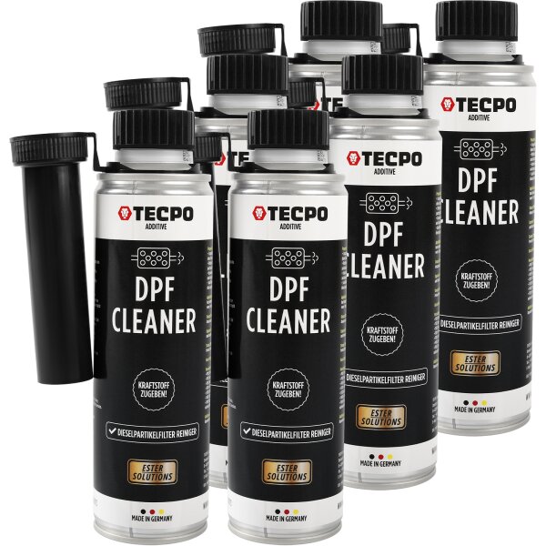 6x 300 ml TECPO DPF Reiniger ESTER