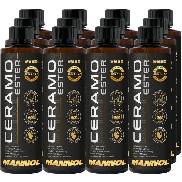 12x MANNOL Ceramo Ester, 250mL
