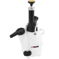 TECPO Bremsenentlüftungsgerät 2 L + BGS Offener Doppel-Ringschlüssel-Satz SW 10 x 11 / 12 x 13 mm, 2-tlg