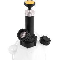 TECPO Bremsenentlüftungsgerät 2 L + BGS Offener Doppel-Ringschlüssel-Satz SW 10 x 11 / 12 x 13 mm, 2-tlg
