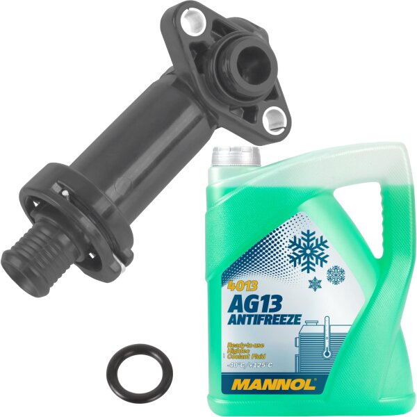 THERMOSTAT FÜR AGR-KÜHLUNG BMW + Antifreeze AG13 -40°C, Grün, 5 Liter