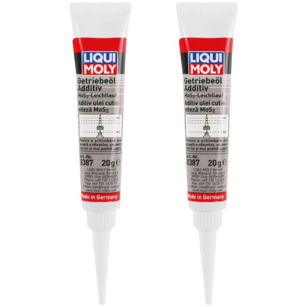 2x LIQUI MOLY 1040 Getriebeoil-Additiv, 20 g