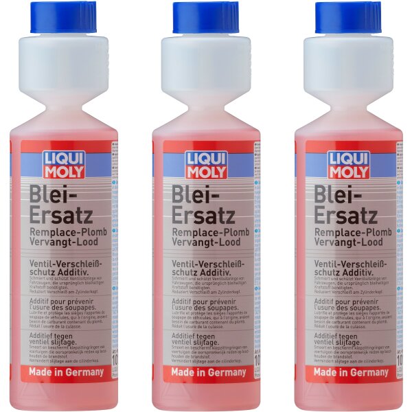 3x LIQUI MOLY Blei-Ersatz, 250 ml