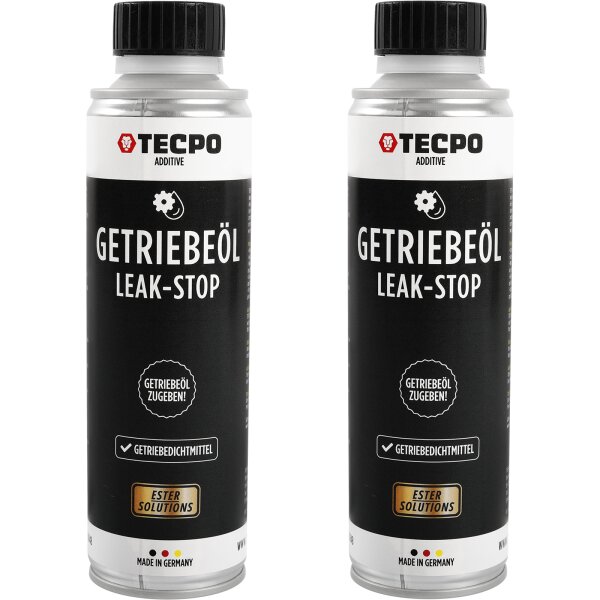 TECPO Getriebeöl Leak-Stop Dichtmittel ESTER 2x300 ml