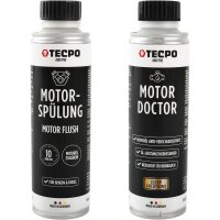 TECPO Motorspülung Motorreiniger 300 ml + Motor...
