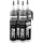 TECPO 4x Hochtemperatur Silikon Dichtung HSD 30 schwarz, 200 ml