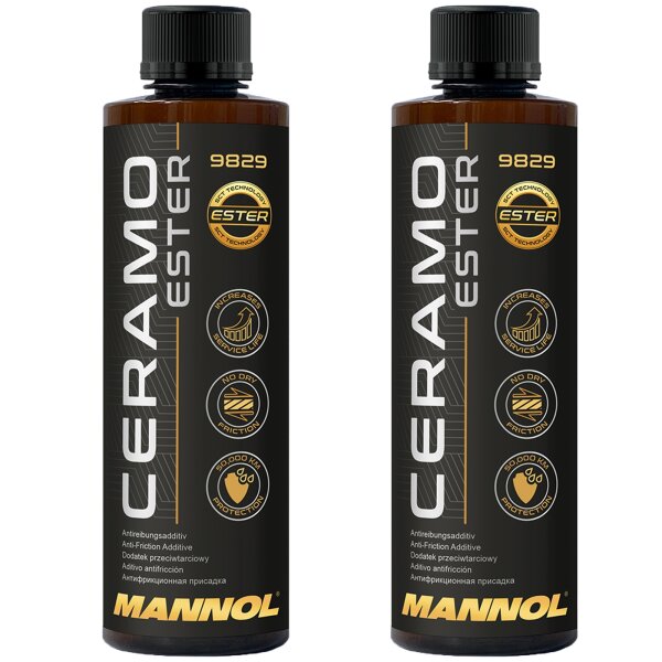 2x MANNOL Ceramo Ester, 250mL