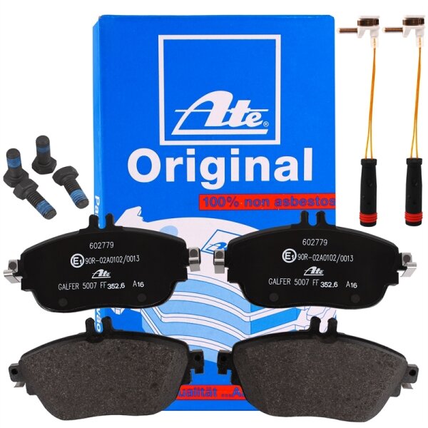 ATE Bremsbeläge mit 2 Warnkontakte