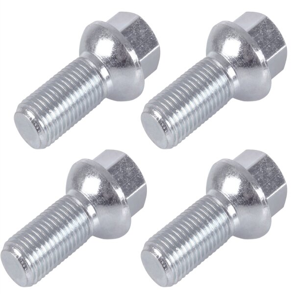 4x Radschraube M14x1.5, GL 27 mm, L 48 mm