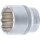 BGS Steckschlüssel-Einsatz Zwölfkant | Antrieb Innenvierkant 12,5 mm (1/2") | SW 32 mm
