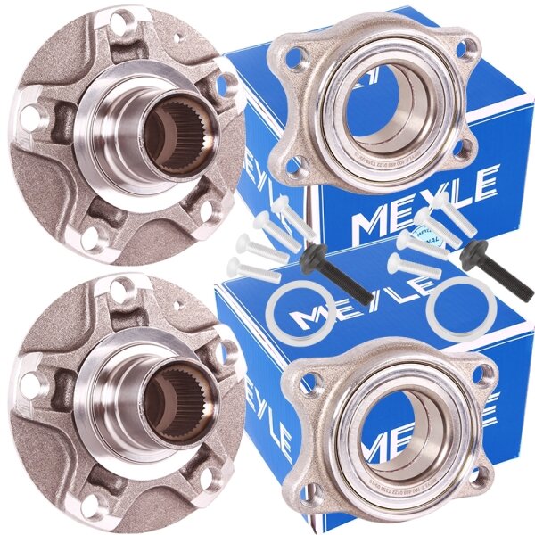 2x MEYLE Radlagersatz + Radnabe