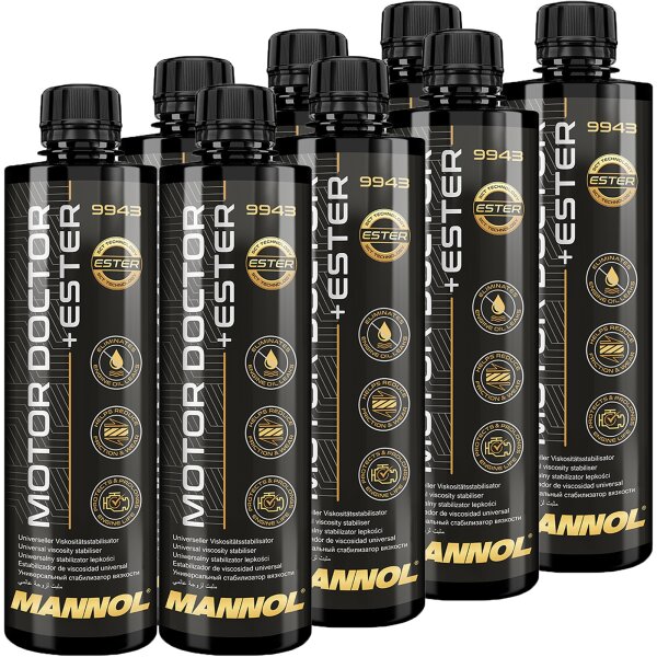 8x MANNOL 9943 Motor Doctor + Ester, 450 ml