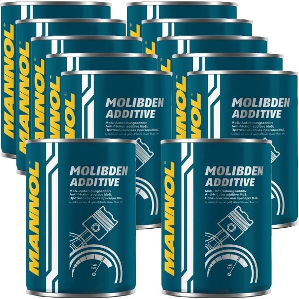 12x MANNOL Molibden Additive, 300 ml