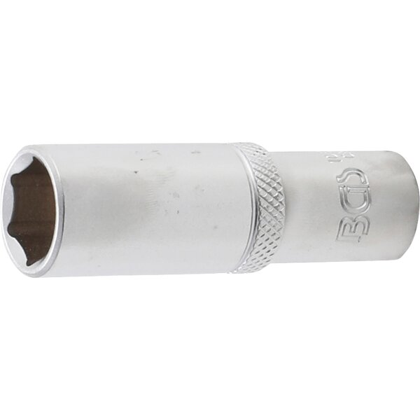 BGS Steckschlüssel-Einsatz Sechskant, tief | Antrieb Innenvierkant 10 mm (3/8") | SW 14 mm