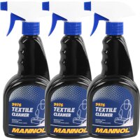 MANNOL Textile Cleaner, 3x 500 ml