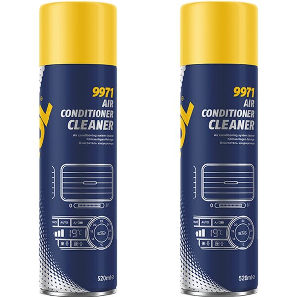 2x MANNOL Klimaanlagenreiniger, 520 ml