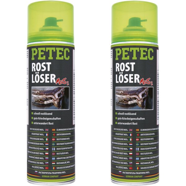 2x PETEC Rostlöser, 500 ml