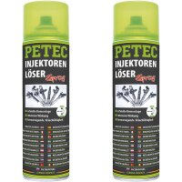 2x PETEC Injektorenlöser Spray, 500 ml