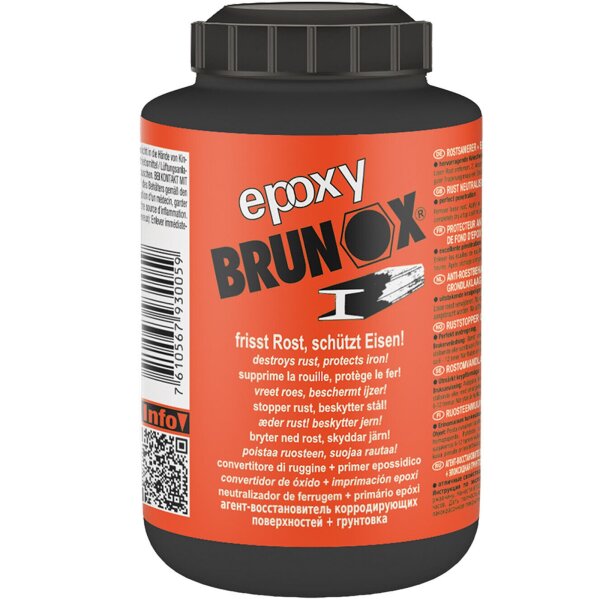 BRUNOX Rostumwandler & Grundierer, 2in1, 250 ml