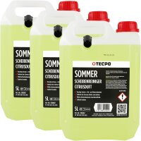 3x TECPO Sommer Scheibenreiniger, 5L
