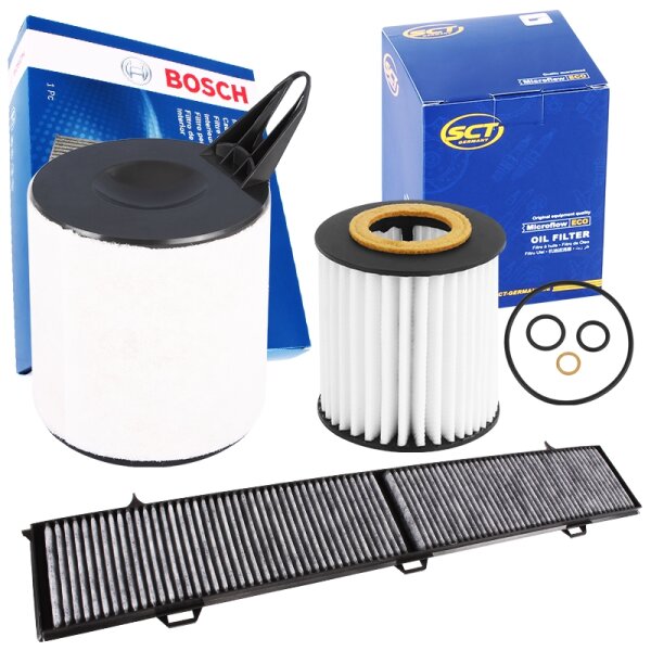Inspektionskit + Bosch Luftfilter BMW 1er E87 116i-120i 3er E 90 91 316 i-320 i