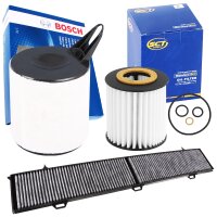 Inspektionskit + Bosch Luftfilter BMW 1er E87 116i-120i...