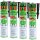 4x PETEC K&D Karosserie Klebe- und Dichtmasse schwarz, 310 ml