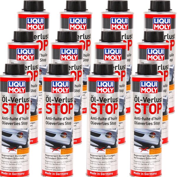 12x LIQUI MOLY Öl-Verlust Stop, 300 ml