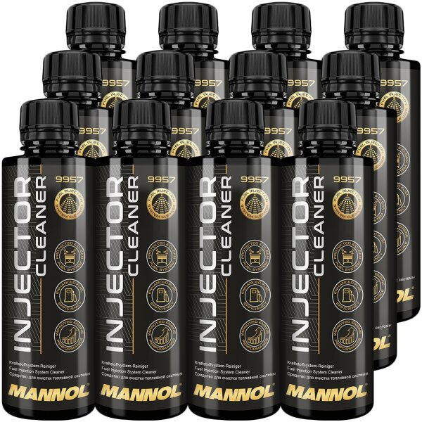 12x MANNOL 9957 Injector Cleaner, 250 ml