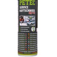 2x PETEC Service-Haftschmierspray transparent 500 ml
