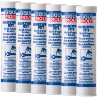 6x LIQUI MOLY Mehrzweckfett, 400g