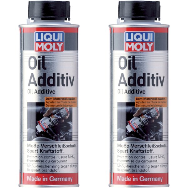 2x LIQUI MOLY 1012 Oil Additiv, 200 ml