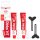 2x ELRING Dichtmasse Dichtstoff Dirko HT, rot, 70 ml