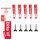 5x ELRING Dichtmasse Dichtstoff Dirko HT, rot, 70 ml