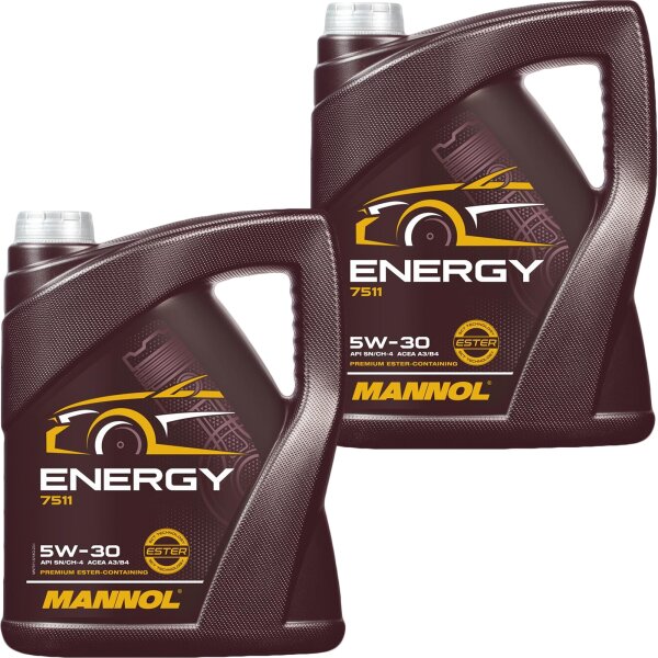 2x MANNOL 5W-30 Energy, 5L