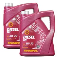 MANNOL Diesel TDI 5W-30 API SN/CF 2x5 Liter