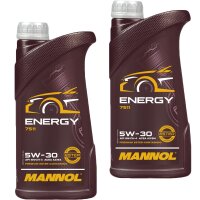 2x MANNOL 5W-30 ENERGY, 1L