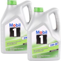 2x MOBIL 1 5W-30 Motoröl, 5L, ESP SHC Synthese Technologie™ 154294