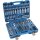 BGS 2292 Steckschlüssel Satz 1/4 3/8 1/2 Zoll mit TECPO Akku Werkstattlampe, 500 Lumen