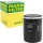 MANN-FILTER Ölfilter + MANNOL Extreme 5W-40, 5 Liter