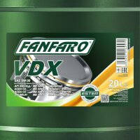 FANFARO VDX 5W-30 Vollsynthetisches Motoröl, 3x20L