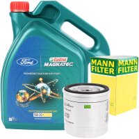 Mann-Filter Ölfilter + Castrol Magnatec Professional...