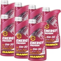 MANNOL ENERGY PREMIUM 5W-30, 7x1 Liter