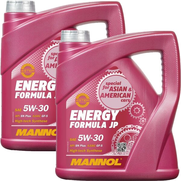 2x MANNOL Energy Formula JP 5W-30, 4L