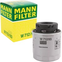 MANN-FILTER Ölfilter + Mannol Energy 5W-30, 5 Liter