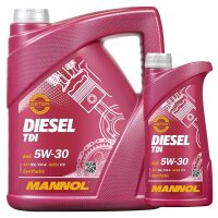 MANNOL Diesel TDI 5W-30 API SN/CH-4, 6L