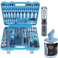 Steckschlüsselsatz, 192-tlg., Pro Torque® + LED...